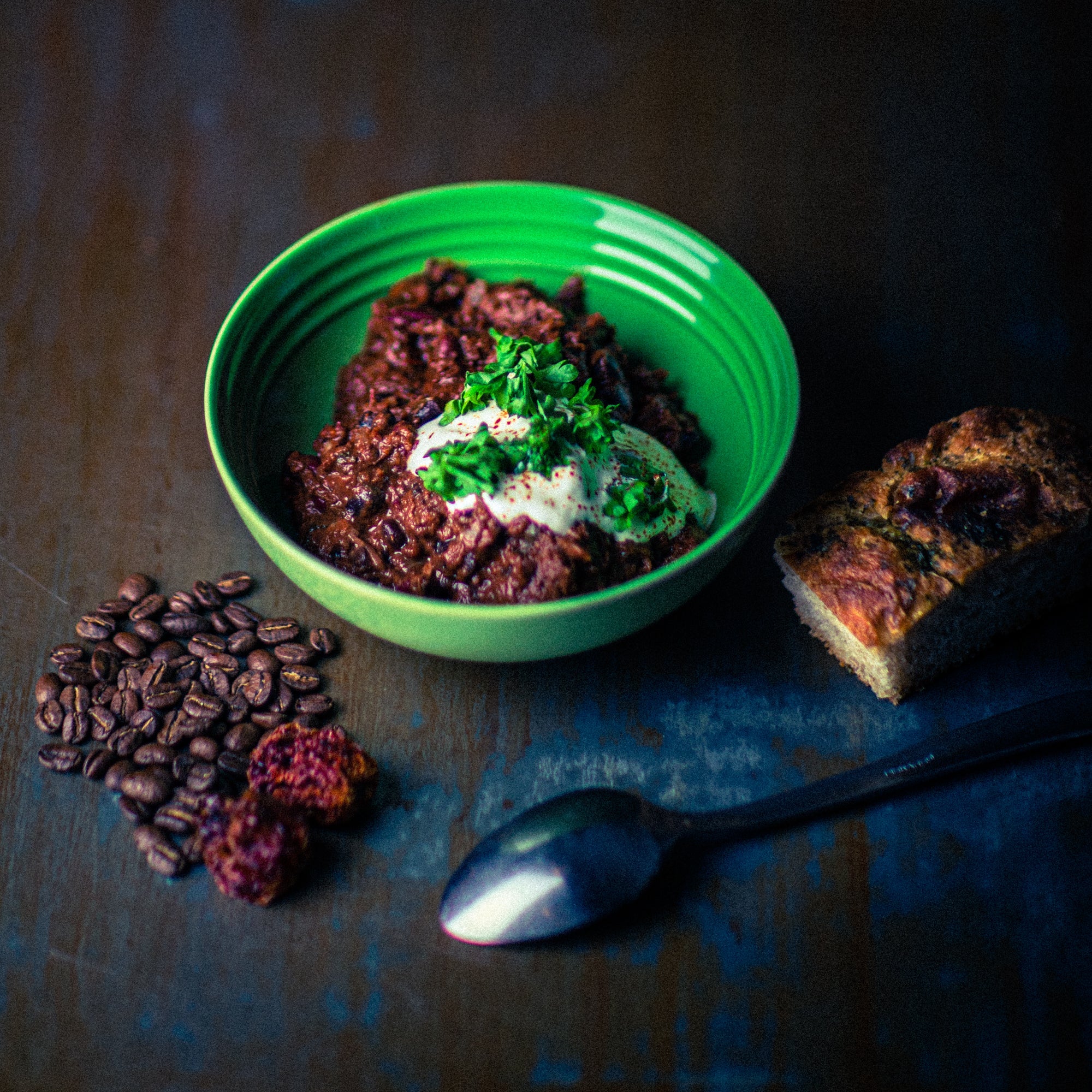 CHILI SIN CARNE MIT KAFFEE UND HABANERO  Chili Klaus DE