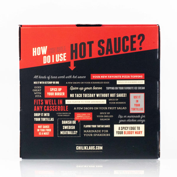 Chili Klaus - Classic hot sauce 3-pack