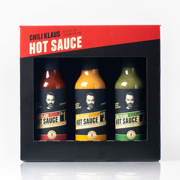 Chili Klaus - Classic hot sauce 3-pack
